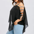 Lässiges Batwing-T-Shirt mit Bootsausschnitt – Amelie