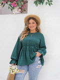 Elegantes Peplum-Top mit Volants – Sophia