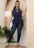 Luftiges Plus-Size Haltertop für den Sommer – Lea