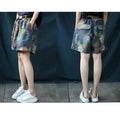 Jeansshorts Damen Plus Size & Bedruckt – SummerPrint