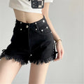 Gothic-Shorts Damen High Waist & Edgy – RebelCross