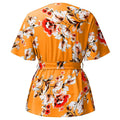 Elegante Chiffon-Bluse mit V-Ausschnitt – Alina