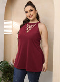 Luftiges Plus-Size Haltertop für den Sommer – Lea