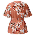 Elegante Chiffon-Bluse mit V-Ausschnitt – Alina