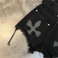 Gothic-Shorts Damen High Waist & Edgy – RebelCross