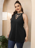 Luftiges Plus-Size Haltertop für den Sommer – Lea