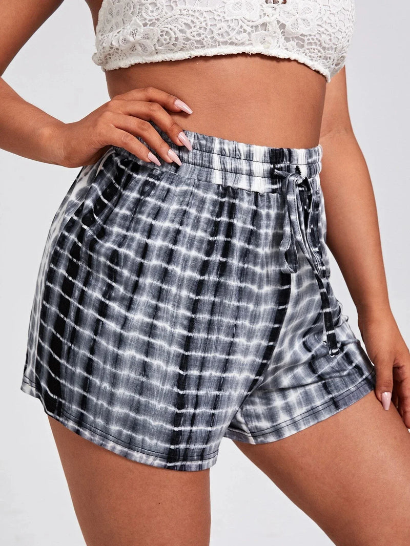 Batik-Shorts Damen Plus Size & Bequem – TieDyeFlow