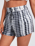 Batik-Shorts Damen Plus Size & Bequem – TieDyeFlow