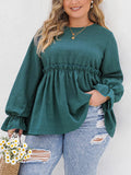Elegantes Peplum-Top mit Volants – Sophia