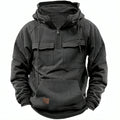Warmer Winter-Hoodie mit Reißverschluss für Herren – Lutz