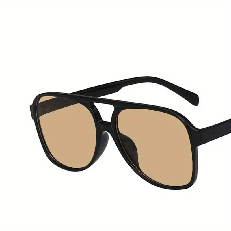 Übergroße Retro-Sonnenbrille UV-Schutz Damen & Herren – Lena