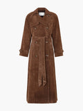 Veganer Damen Trenchcoat für stilvolle Herbstmode – Sandra