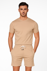Lässiges Herren-Shorts-Set mit Oversize-Shirt – Jared