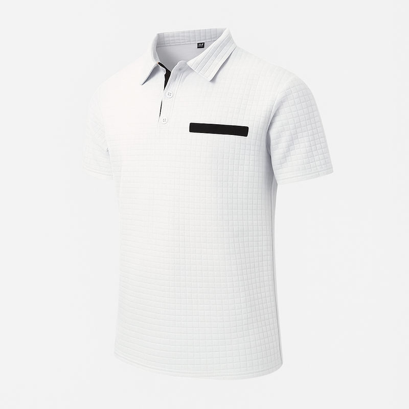 Klassisches Herren Polohemd mit Komfortschnitt – Veltano