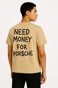 Lässiges Freizeit-T-Shirt mit Statement-Rückendruck – Tom