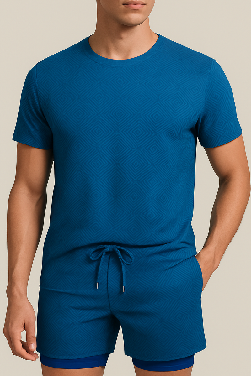 Schnelltrocknende Herren-Badeshorts mit Handytasche – Jonas