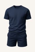 Lässiges Herren-Shorts-Set mit Oversize-Shirt – Jared
