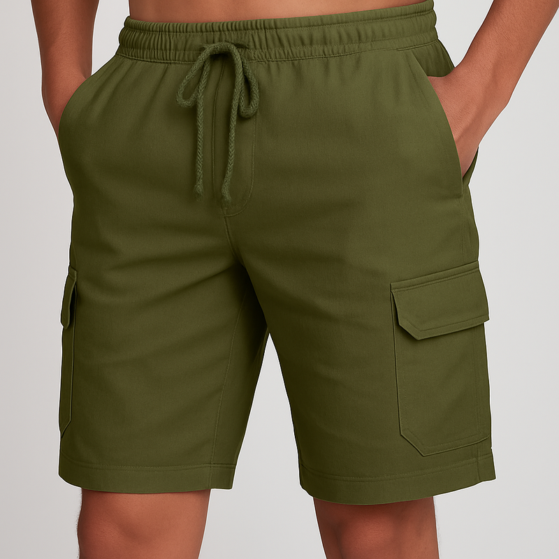 Leinenshorts Herren Sommer leicht strandtauglich – Hageno