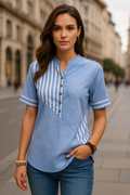 Damen Bluse Schlankmachend Elegant Umweltfreundlich – Celina