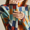 Damen Rollkragenpullover Kaschmir Weich Elegant Nachhaltig - Alina