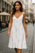 Luftiges Boho-Maxikleid mit Muster – Amira