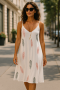 Luftiges Boho-Maxikleid mit Muster – Amira