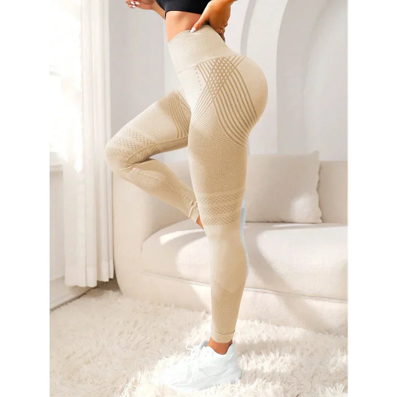 High-Waist Sport Leggings mit Booty-Effekt – Laura