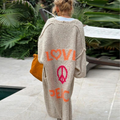 Trendy Lange Strickjacke - Sofia