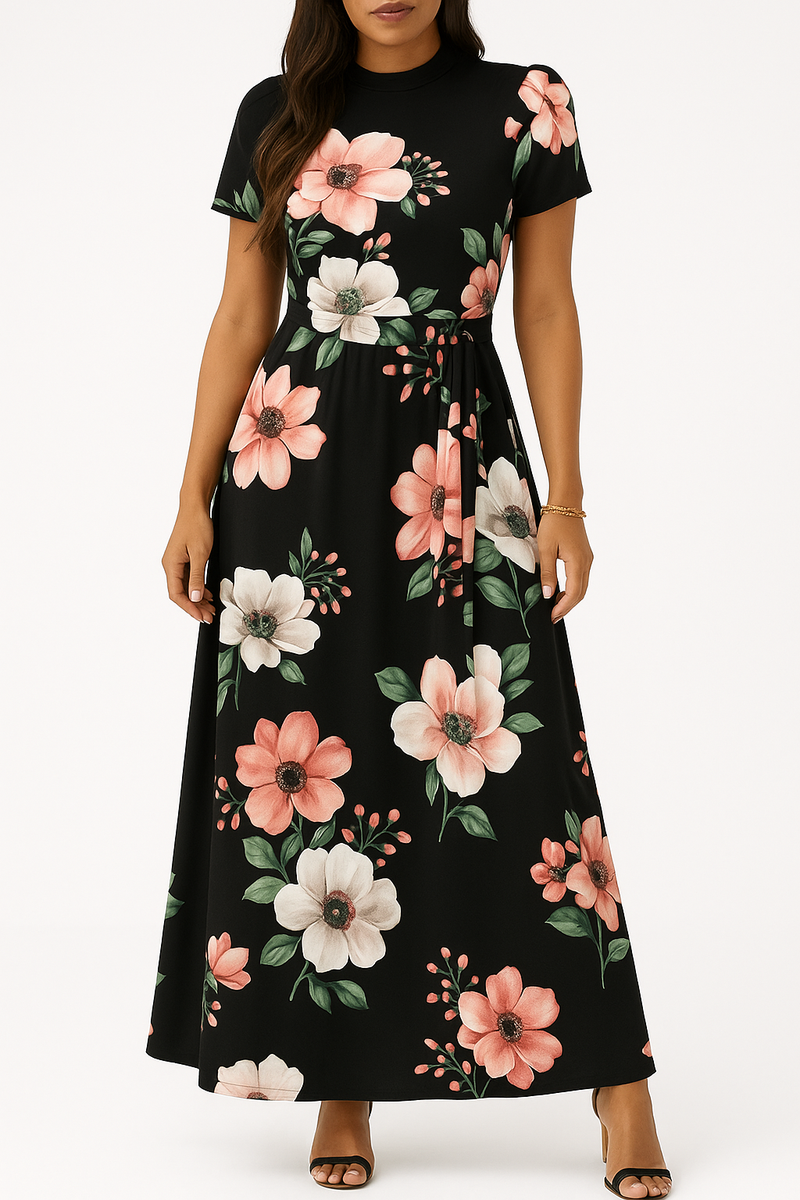Romantisches Blumenkleid für Damen – Florinda