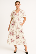 Luftiges Boho Chiffon-Kleid in Übergröße – Leonie
