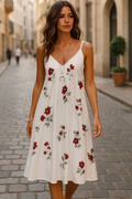 Luftiges Boho-Maxikleid mit Muster – Amira