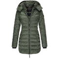 Warme Winter-Daunenjacke mit Kapuze und Reißverschluss – Fernanda