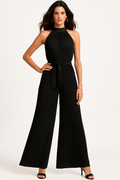 Ärmelloser Damen Overall mit weitem Bein – Lina