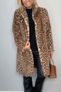 Leopardenmuster Wintermantel – Aria