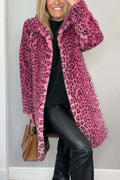 Leopardenmuster Wintermantel – Aria