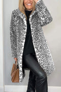 Leopardenmuster Wintermantel – Aria