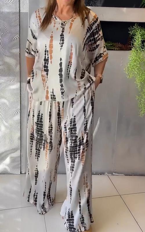 Lässiges Damen Sommer Zweiteiler Outfit – Lea