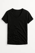 Herren Slim Fit Freizeithemd V-Ausschnitt Elegant – Elvon