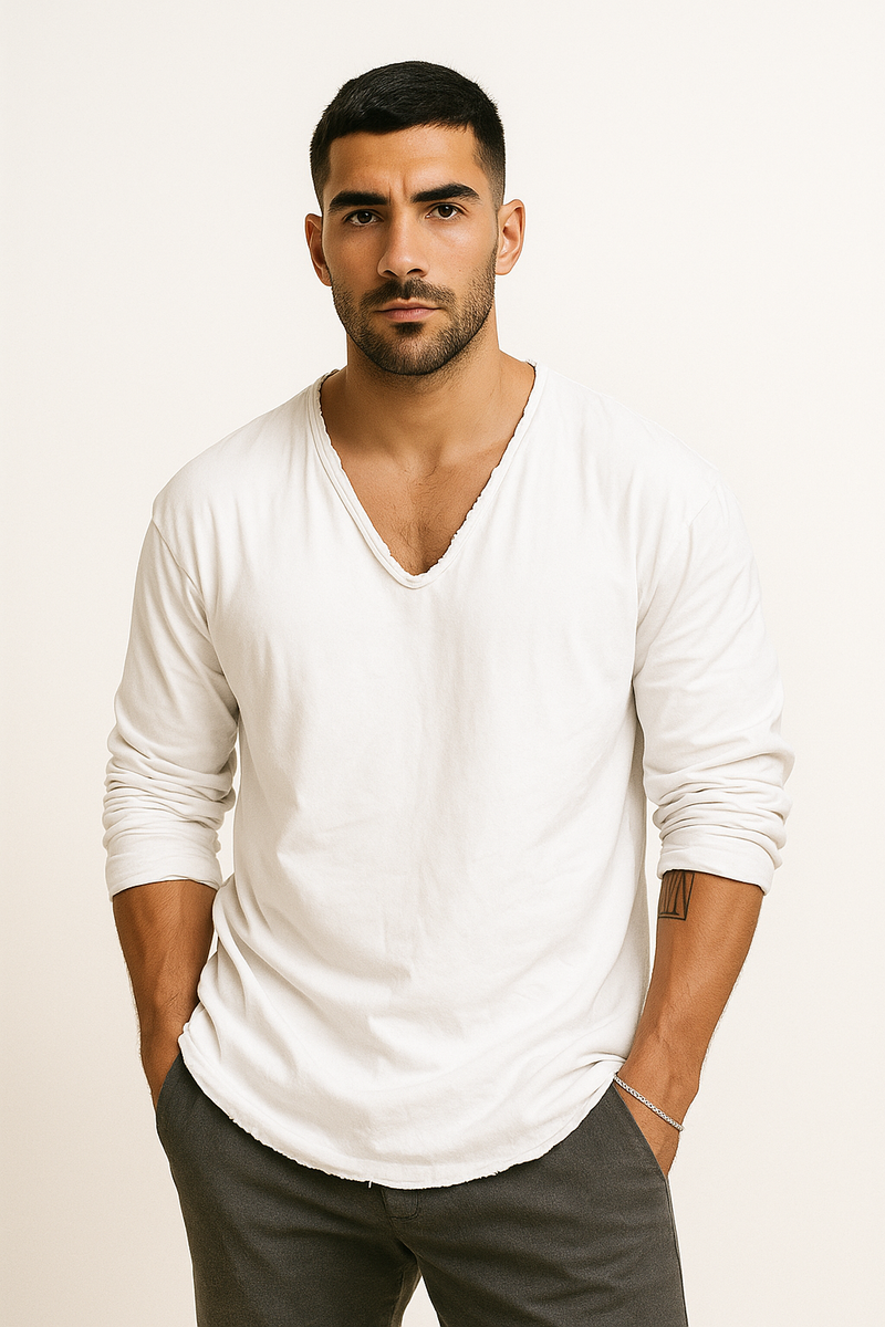 Hochwertiges Herrenhemd aus Bio-Baumwolle für jeden Anlass – Enrico