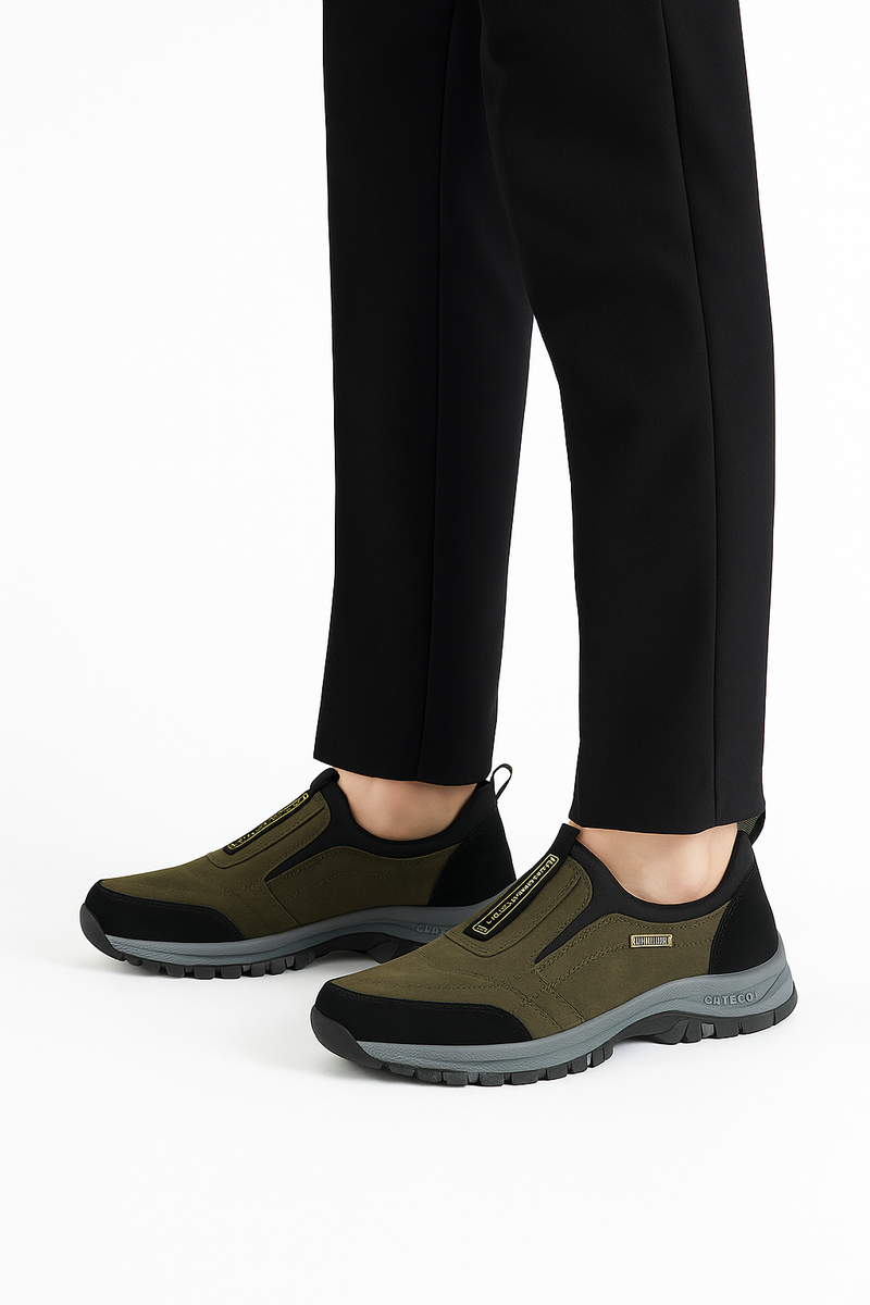 Orthopädische Herrenschuhe Bequem Rutschfest Alltag – Trevoro