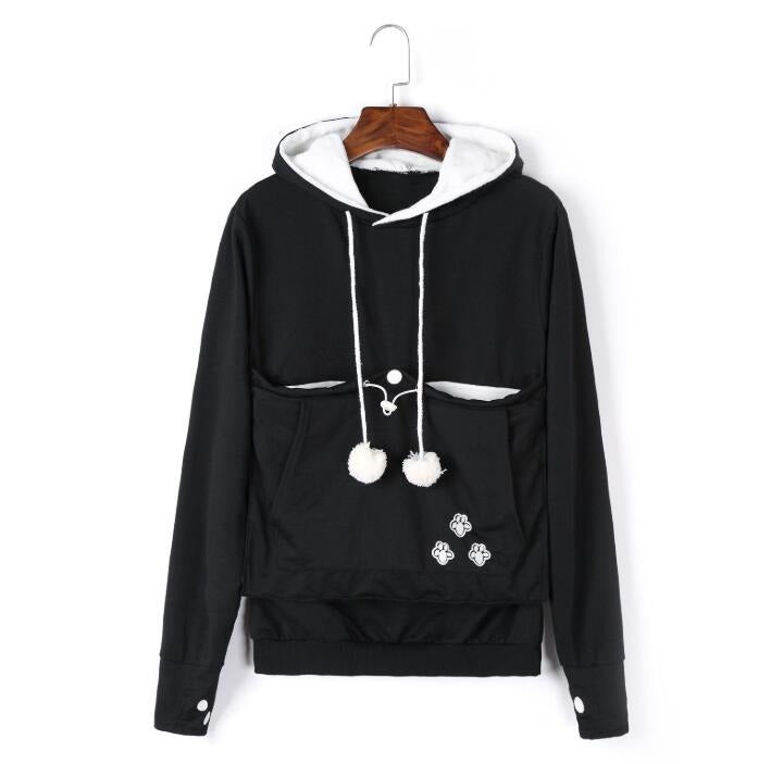 Kuscheliger Katzen-Hoodie mit integriertem Schlafplatz – PurrNest