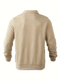 Weicher, warmer Pullover mit geometrischem Design – Falk