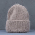 Wintermütze aus Kaninchenfell, weich & warm – Lena