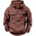 Warmer Winter-Hoodie mit Reißverschluss für Herren – Lutz