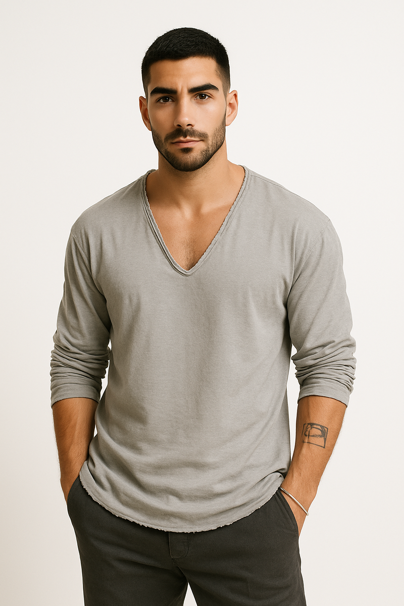 Hochwertiges Herrenhemd aus Bio-Baumwolle für jeden Anlass – Enrico