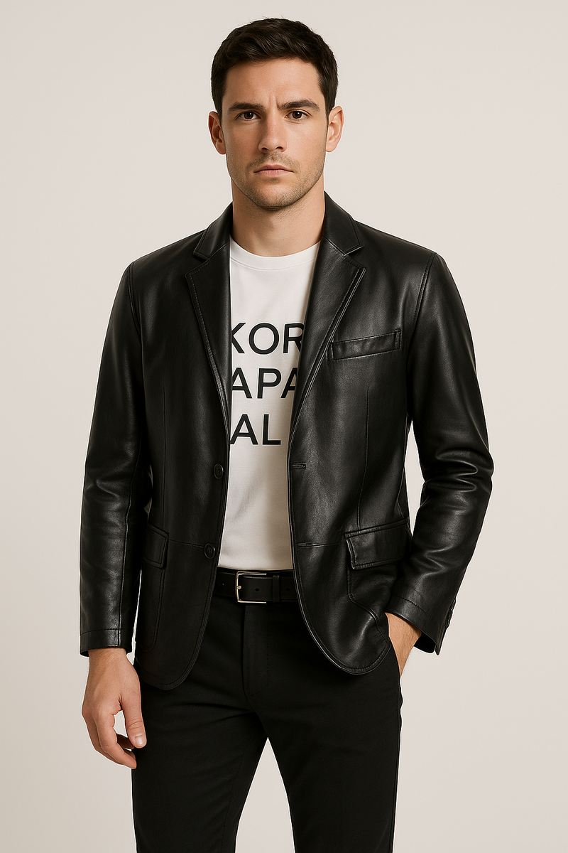 Hochwertige Lederjacke für Alltag und Stil - Reinhold