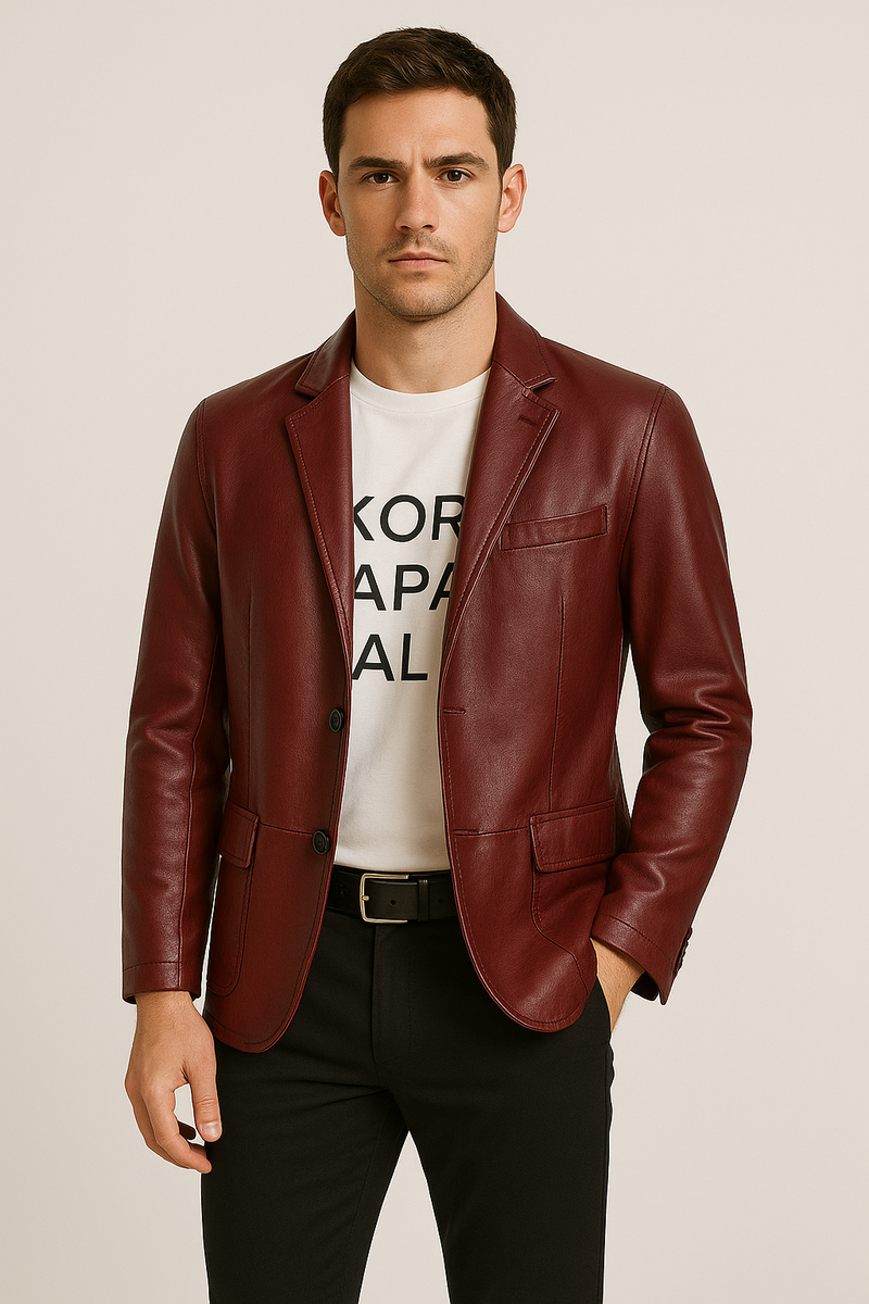 Hochwertige Lederjacke für Alltag und Stil - Reinhold