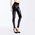 PU-Leder Leggings mit hoher Taille für Damen – Liliana