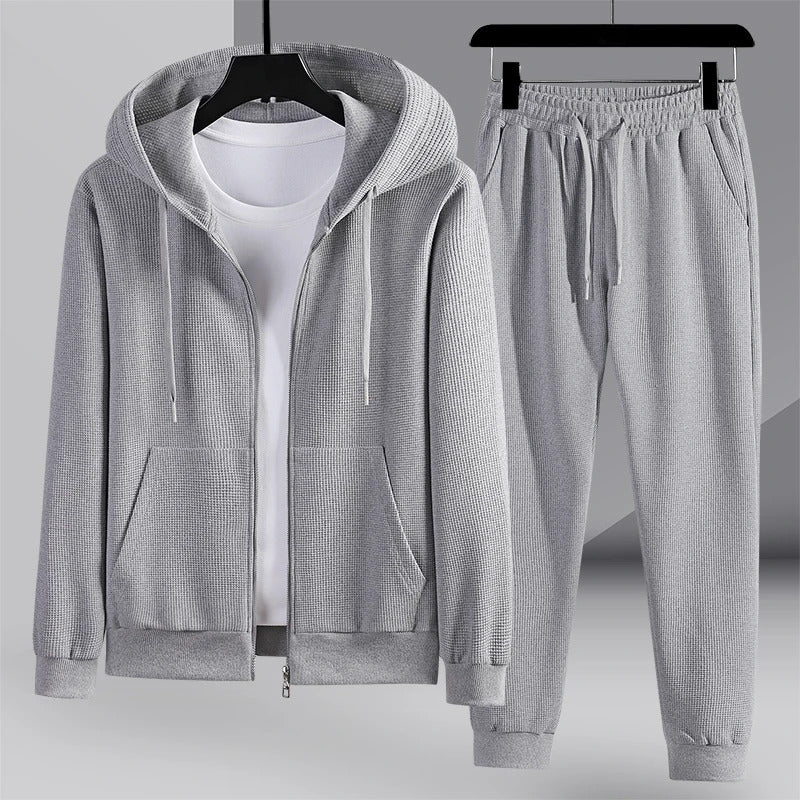 Bequeme Waffel-Strick-Loungewear für Männer – Reinhard