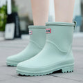 Wasserdichte Halbschaft-Gummistiefel für Regenwetter – DryStep
